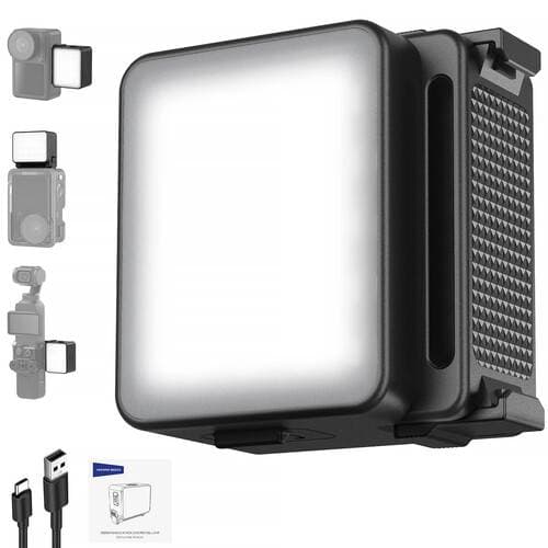Neewer BASICS M20 Magnetic Daylight LED Light for DJI Osmo Action 3/4/5 Pro