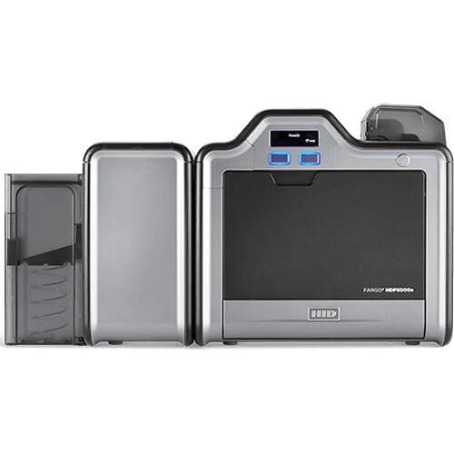 Fargo HDP5000e Single-Sided Retransfer ID Card Printer &amp; Single-Sided Lamination