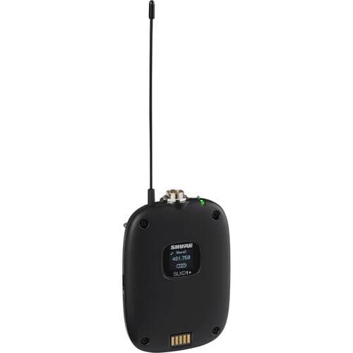 Shure SLXD1+ Digital Wireless Bodypack Transmitter (TAA Compliant, G57: 470 to 608 MHz)