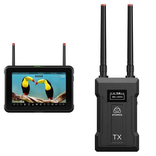 Atomos Shinobi 7 RX HDMI/SDI HDR Monitor/Receiver &amp; Transmitter Kit