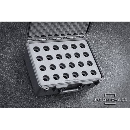 Jason Cases Case for 24 x Shure SM57/SM58 Microphones