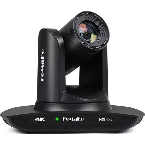 FoMaKo K30NS 4K NDI HX3 PTZ Camera with 30x Optical Zoom