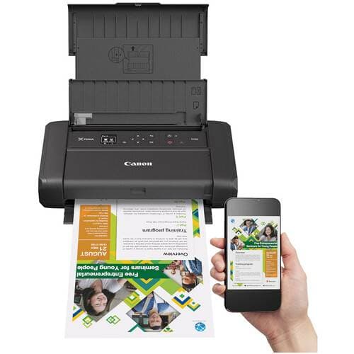 Canon PIXMA TR160 Wireless Mobile Printer with Twin PGI-35 Black and CLI-36 Color Ink Tank Kit