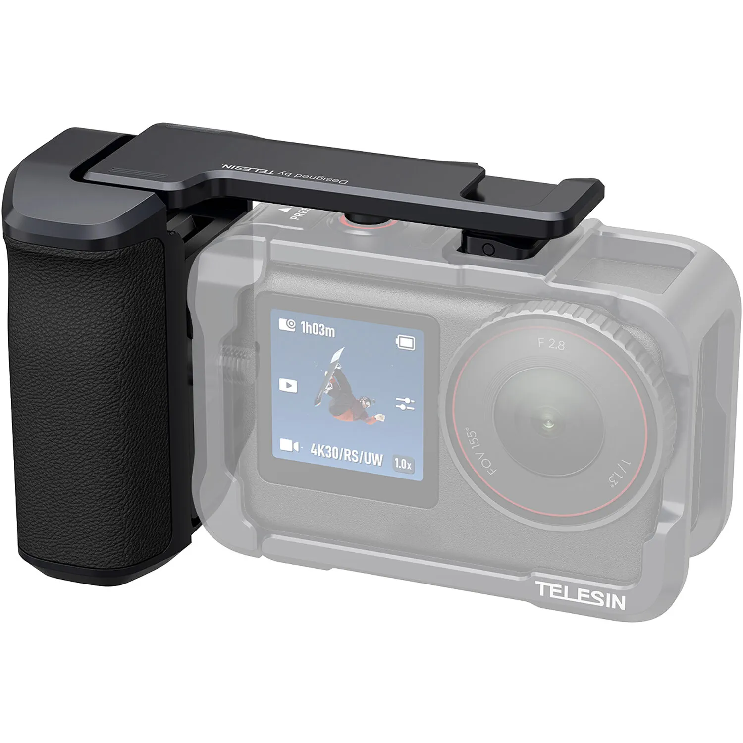 TELESIN Street Grip Holder for DJI Osmo Action 6