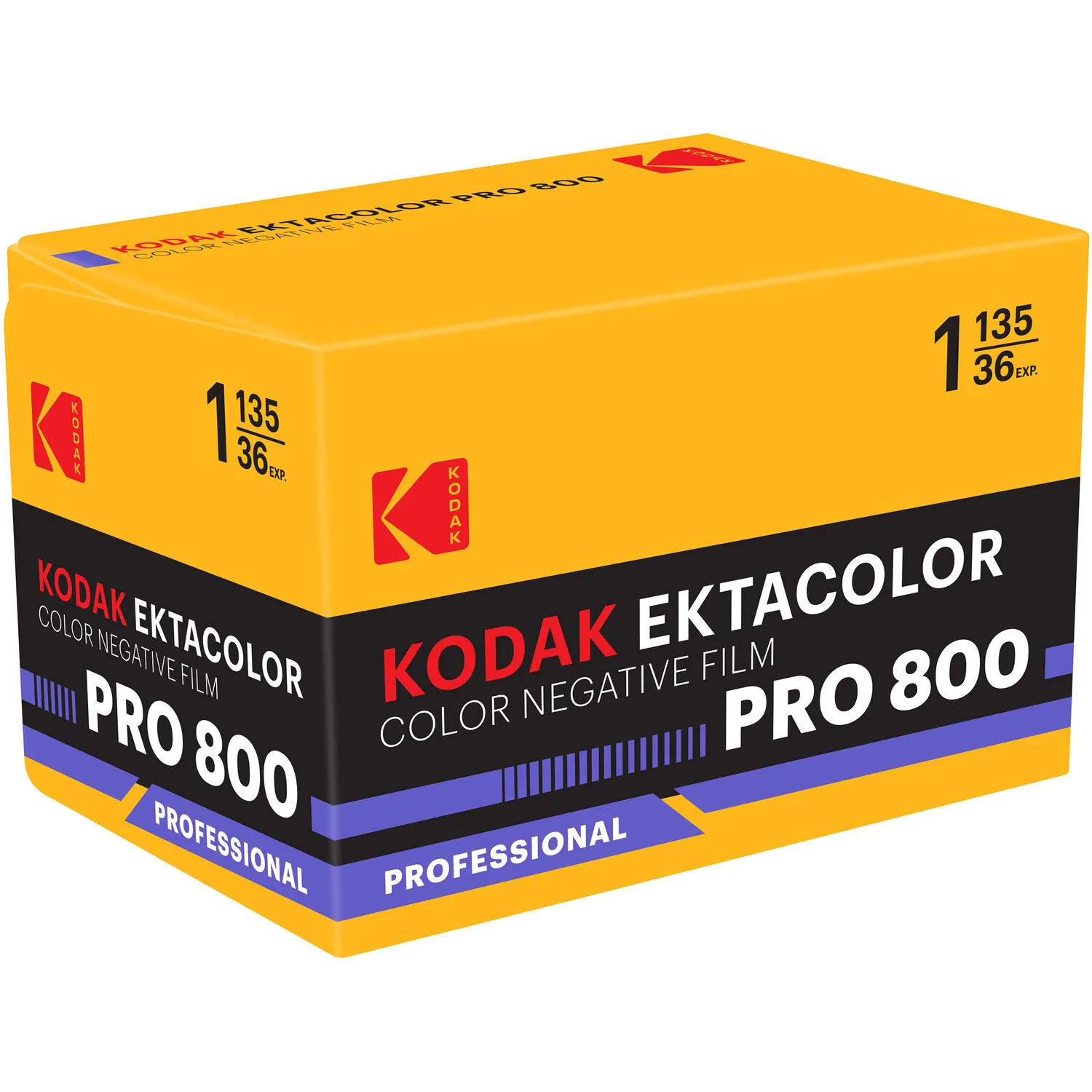 Kodak Ektacolor Pro 800 Color Negative Film (35mm Roll Film, 36 Exposures)