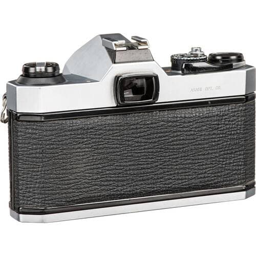 Pentax K1000 35mm SLR Camera with 50mm f/1.7 Lens (Refurbished, Chrome)