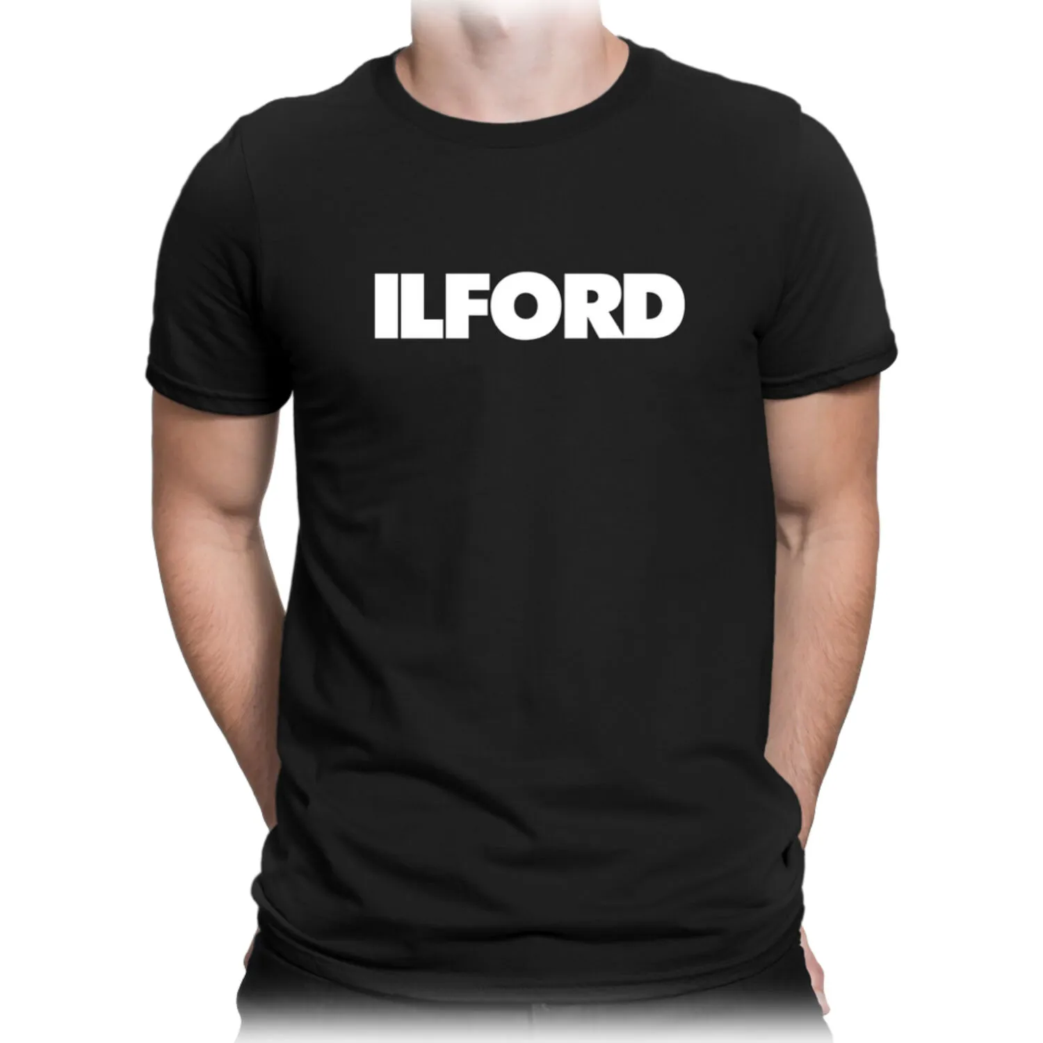 Ilford Logo T-Shirt (Black, L)
