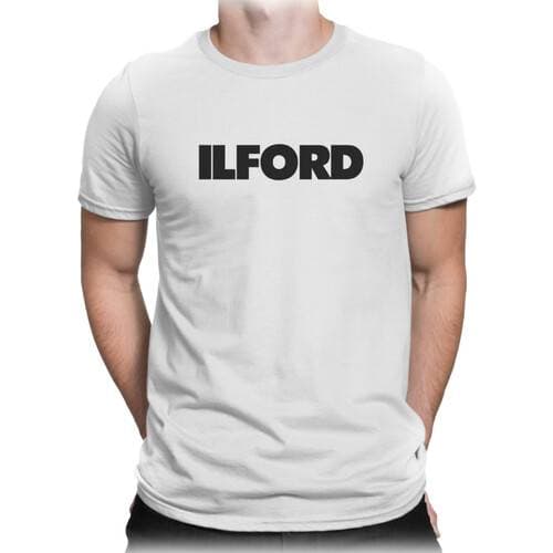 Ilford Logo T-Shirt (White, XL)