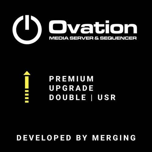 Merging Technologies Ovation PREMIUM Media Server and Sequencer (Double Upgrade and Support Renewal)