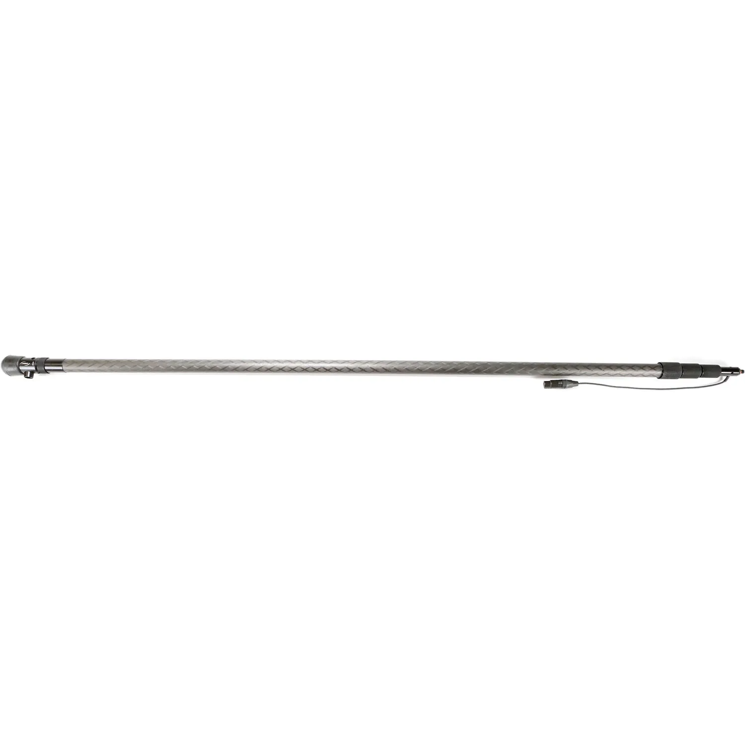 Ambient Recording QP Slim Long Wired Boom Cable with Coiled Internal Cable and Side Outlet Connector (3-Pin XLR, 5.33 to 17.25')