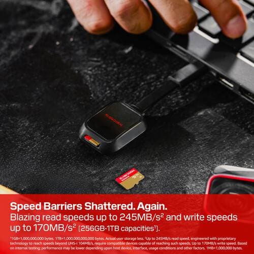 SANDISK 32GB Extreme UHS-I microSDHC Memory Card (2-Pack)