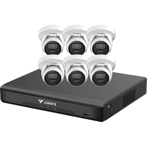 Luminys 8-Channel 5MP LumiDeterrent IP Bundle