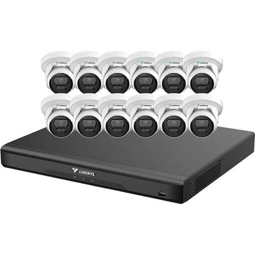 Luminys 16-Channel 5MP LumiDeterrent IP Bundle