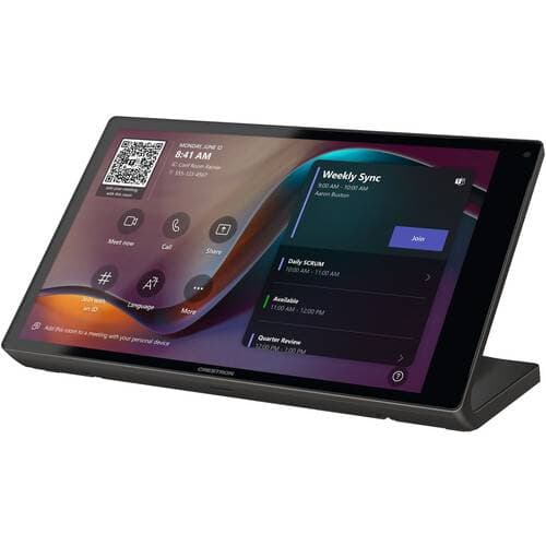 Crestron TS-1080-UC-B 10.1" WUXGA Tabletop Touchscreen Monitor (Unified Communication Version, Black)