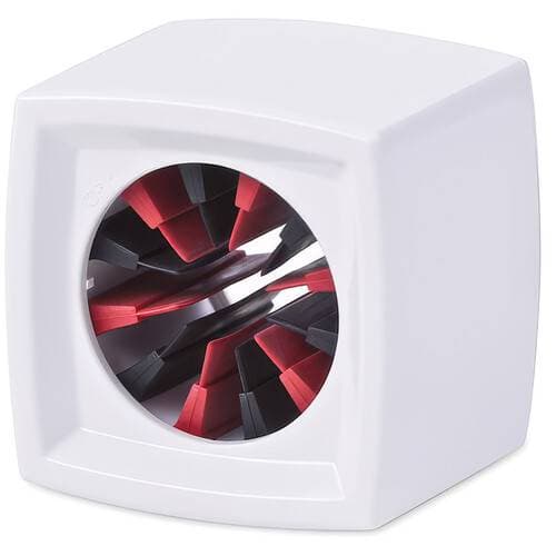 Rycote Square Mic Flag (White, 100-Pack)
