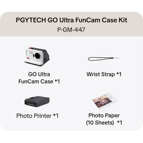 PGYTECH GO Ultra FunCam Case Kit