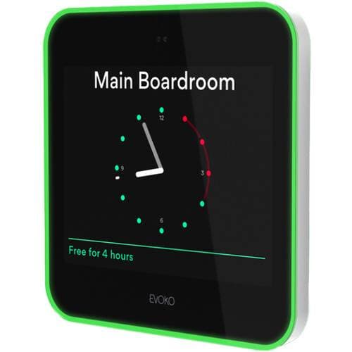 Biamp Evoko Liso Room Manager 8" Capacitive Touch Room Scheduling Display