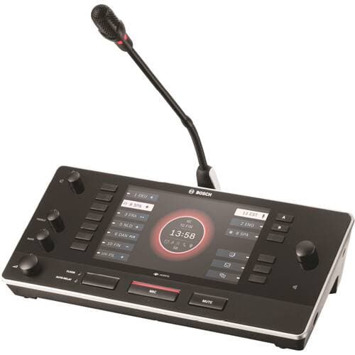 Bosch DICENTIS DCNM-IDESKVID Interpreter Desk with Video Output