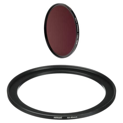 NiSi Solar Filter Pro Nano UV/IR Cut ND Filter with 82-95mm Step-Up Ring Kit (95mm)