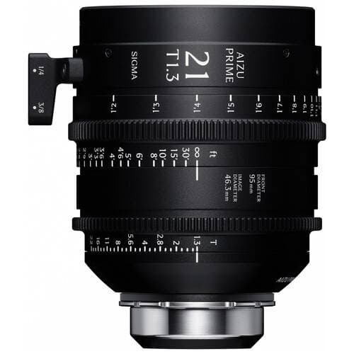 Sigma Aizu Prime 21mm T1.3 LF Cinema Lens (Sony E, Feet)
