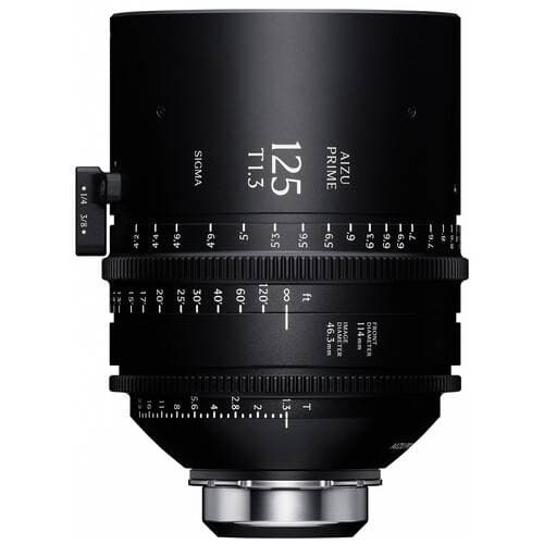 Sigma Aizu Prime 125mm T1.3 LF Cinema Lens (Sony E, Feet)