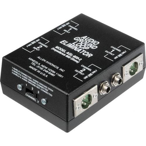Allen Avionics AGL-600-2 Audio Isolation Transformer