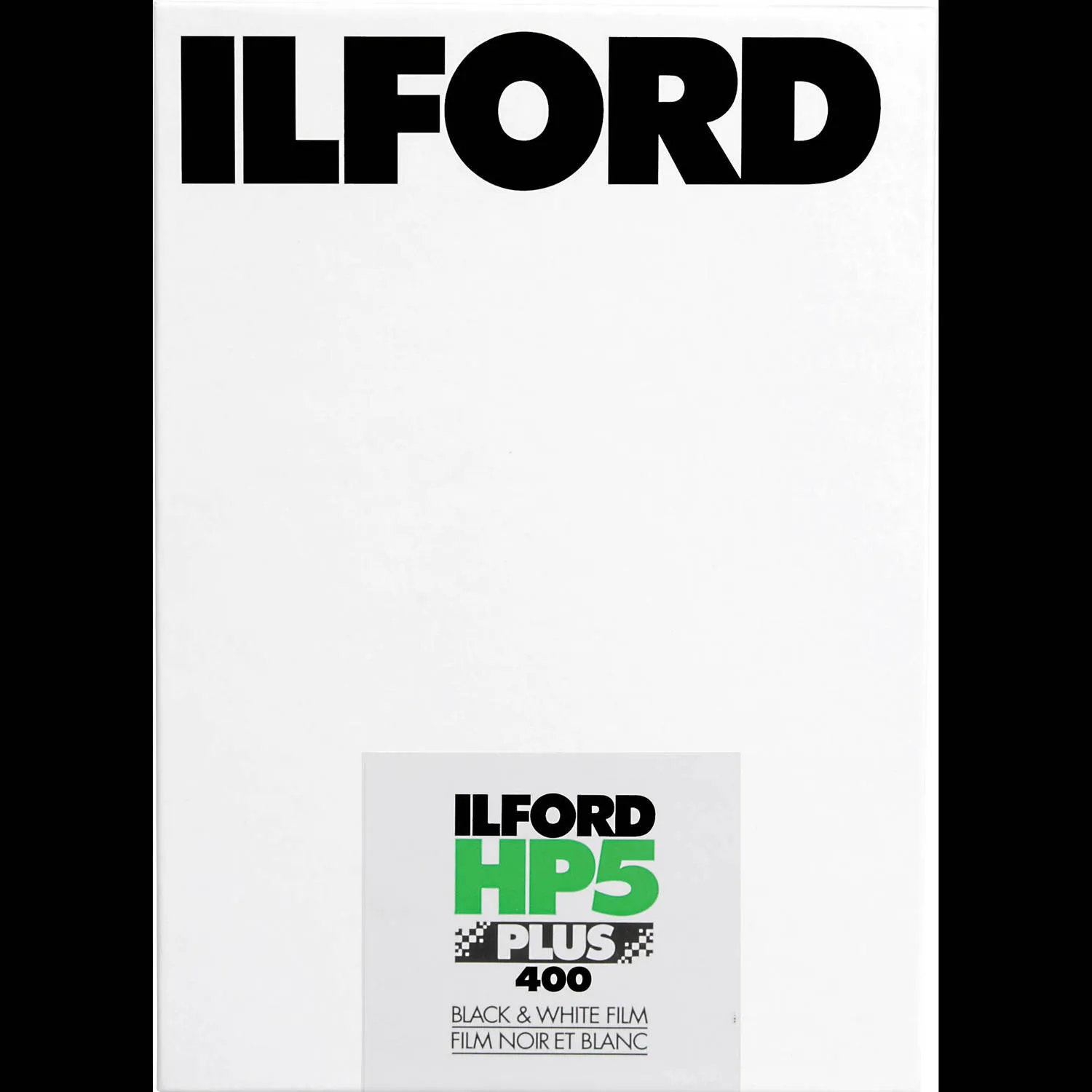 Ilford HP5 Plus Black and White Negative Film (4 x 5", 100 Sheets)