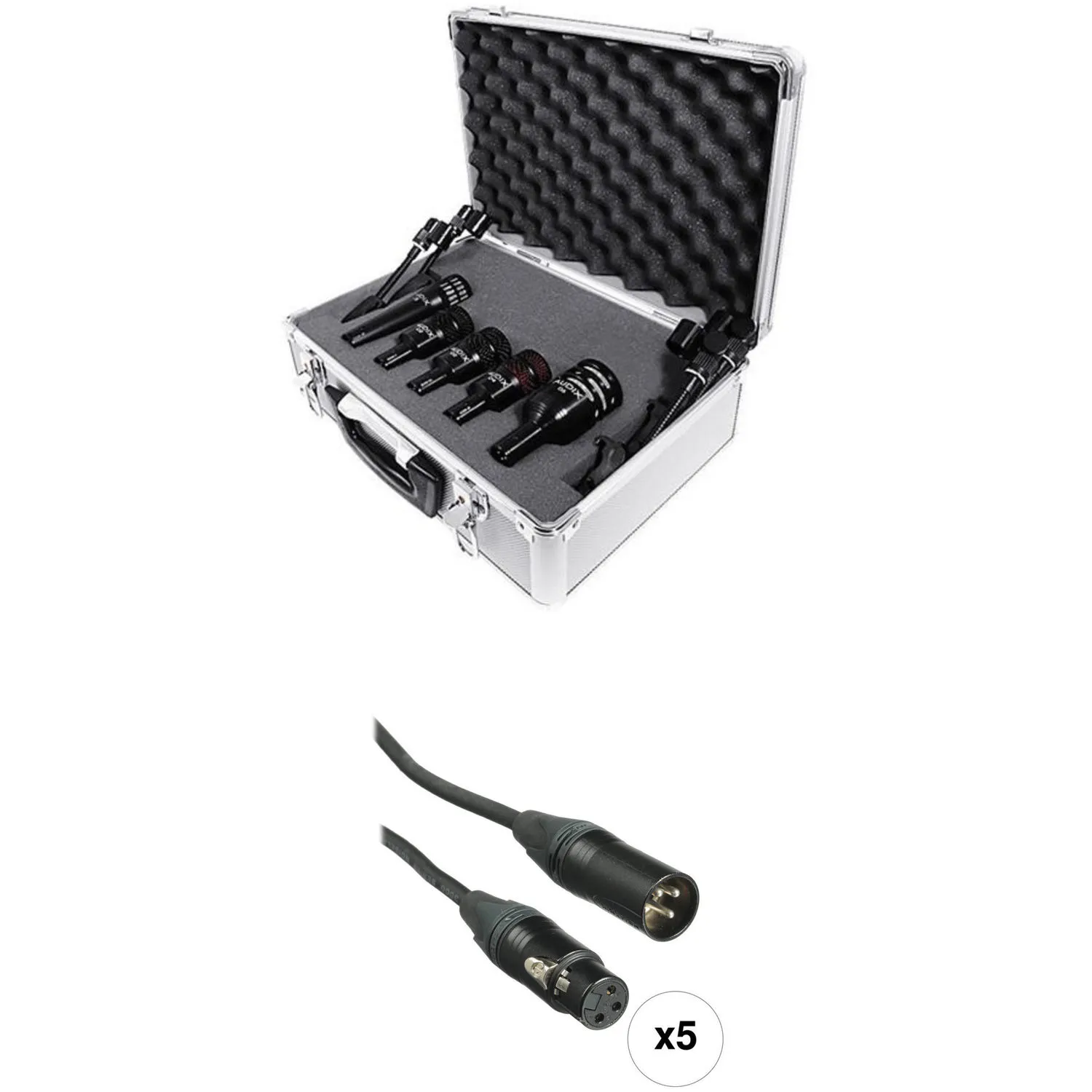 Audix DP5A - Complete Drum Microphone Package
