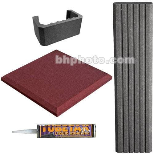Auralex Sfs112Bur Sfs 112 Sonoflat System Burgundy Charcoal