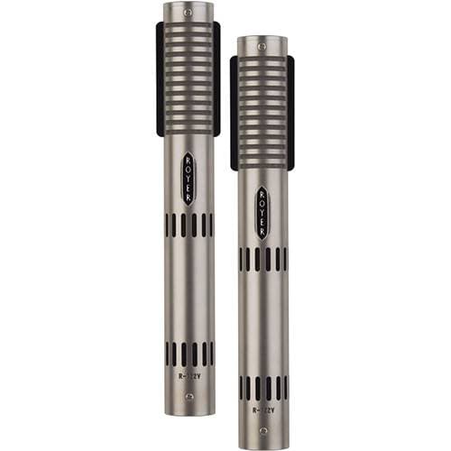 Royer Labs R-122V Vacuum Tube Ribbon Microphone (Matched Pair, Nickel)