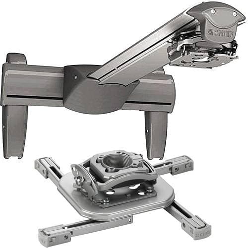 Chief Short Throw Projector Arm/ Mini Elite Mount Kit (Silver)