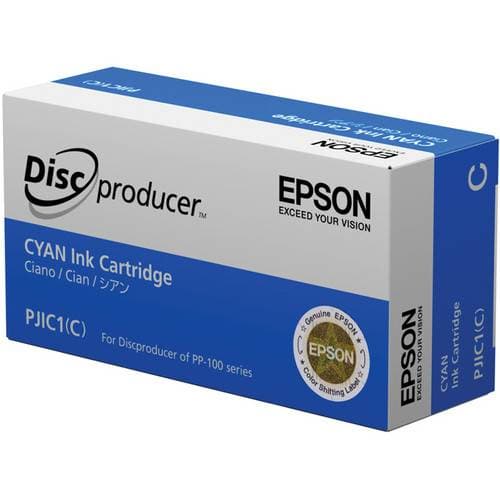 Epson PJIC1-C Cyan Ink Cartridge for the PP-100 Discproducer Auto Printer