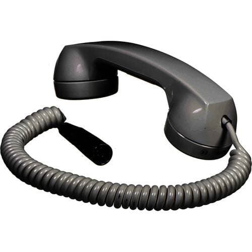 RTS HS-6A Telephone-Style Intercom Handset (Black)