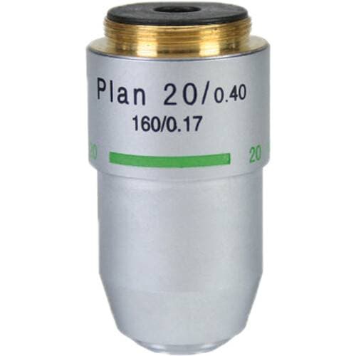 National Optical 720-160P 20x Plan Achromat Objective Lens