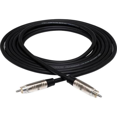 Hosa Technology Pro Unbalanced Interconnect, REAN RCA to RCA - 100'