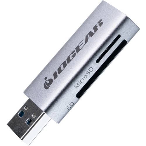 IOGEAR SuperSpeed USB-A 3.2 Gen 1 SD/microSD Card Reader/Writer