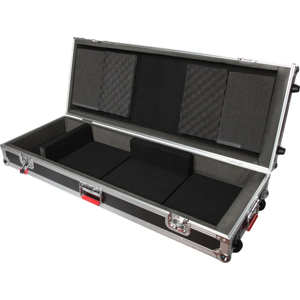 Gator G-TOUR 61V2 61 Note Road Case with Wheels (Black)