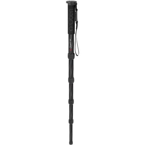 Oben CTM-2500 5-Section Carbon Fiber Monopod with VH-A30 Tilt Monopod Head Kit
