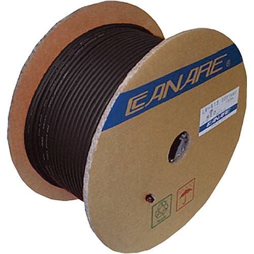 Canare L-5CFB Bulk Low-Loss Coaxial Video Cable (984', Black)
