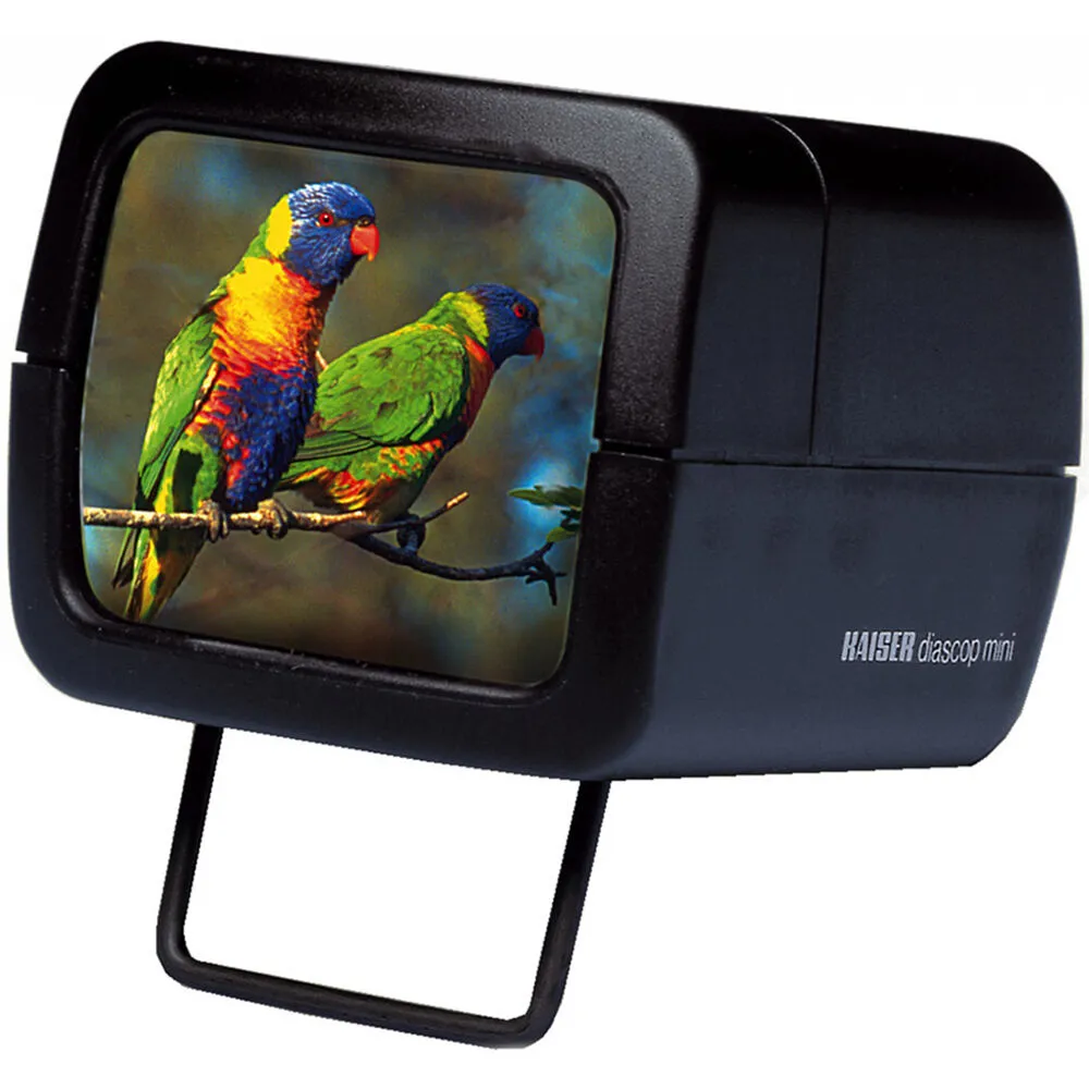 Kaiser Diascop Mini 3 Slide Viewer with 3x Lens and Folding Arm