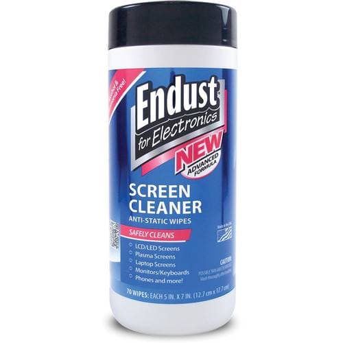 Endust LCD &amp; Plasma Monitor Cleaning Wipes (70 Count)