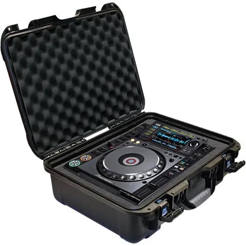 Gator Waterproof Injection-Molded Case with Custom Foam Insert (Black)